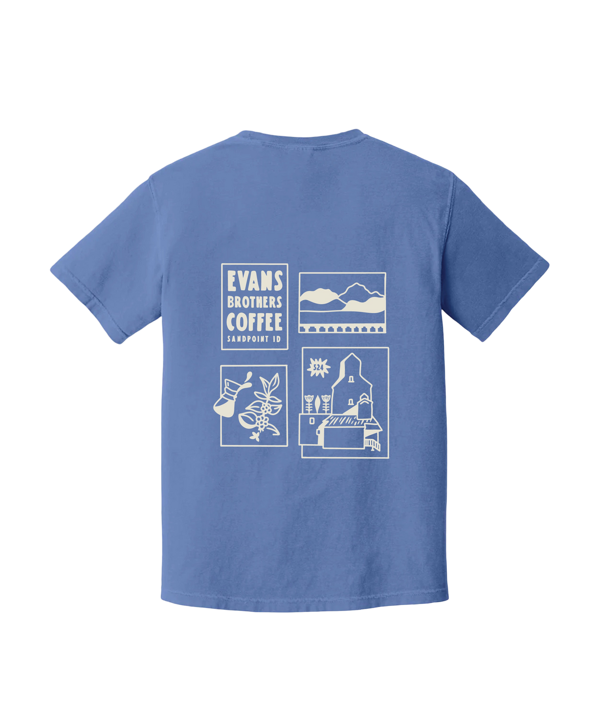 Periwinkle Granary T-shirt
