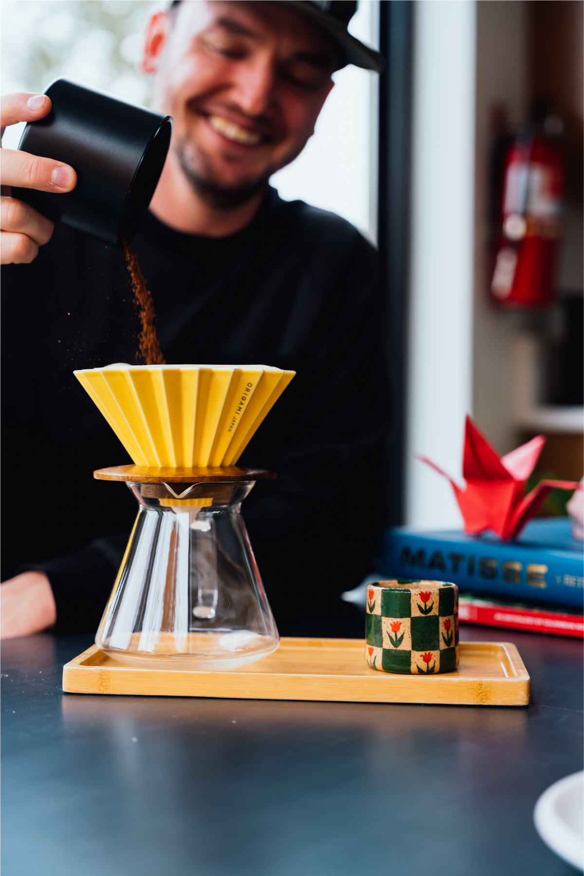 Origami Pourover Turquoise